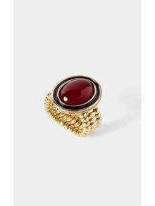 Noxbound A Stylish, Simple And Beautiful Bohemian Vacation Style Elastic Line Ring - geometric pattern - View 6