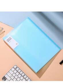A4 Folder, 20 Inner Pockets, Document Pouch, Multi-Pocket Folder, Student Information, Test Paper Organizer, Large Capacity, Test Paper Storage, Essential For Work And Study - A4 - View 2