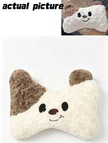 1pc Car Headrest Neck Pillow - A Pair Of Adorable Dog-Shaped Pillows For Car Seats, Providing Neck And Lumbar Support, Perfect For Enhancing Comfort During Car Rides, Car Pillow - Multicolor - View 6