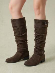 8 coffee suede + buttons