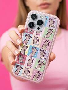 ShellaStory SCOOBY-DOO X SHEIN 時尚印花保護殼設計，時尚手機殼，相容於 - 彩色 - 查看 2