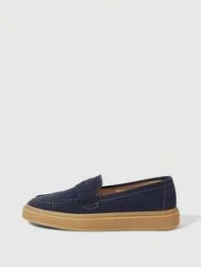 Sleekvia Commuter Flat Shoes - Navy Blue - View 7