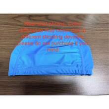 Bulk Wholesale Elastic Fabric Swimming Cap, Comfortable Material Swimming Pool Cap, Lightweight Bathing Cap Suitable For Women, Men, Children, Unisex, Non-Waterproof Elastic Swimming Pool Bathing Cap Suitable For Long And Short Hair - A - View 3