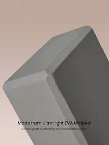GLOWMODE Zen Fold 柔軟輕量雙面防滑可折疊瑜伽磚，適合工作室、健身房與日常運動穿著 - 灰色 - 查看 7