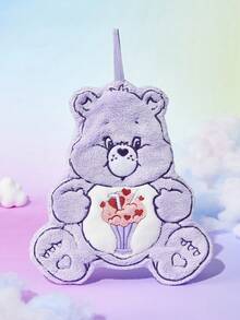 Care Bears 1pc Yellow/Purple Cartoon Bears Plush Hanging Towel, Soft Absorbent Hand Towel With Rainbow & Cloud Design, Great For Bathroom & Kitchen D R, Also A Cute Personalized Gift For Housewarming, Anniversary Or Birthday - Multicolor - View 13