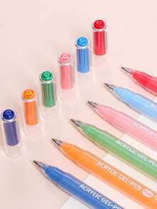 54/90/144 Color Acrylic Neutral Pen Gift Box 1.0mm Large Capacity Handheld Painting Manuscript Color Pen - Sets - View 7