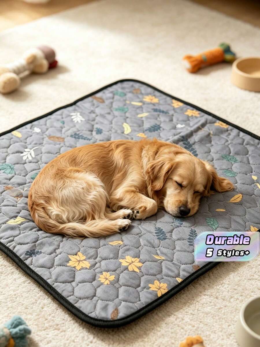 Universal All-Season Dog Mat Pet Pad Leak-Proof Waterproof Urine-Absorbent PVC Soft Wear-Resistant Durable Cat Mat - Multicolor - View 1
