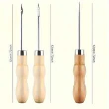 3pcs Multi-Functional Candle Making Piercing Tools - Round Hole Cone Hooks, Suitable For Silicone Molds, Shoes And Faux Repair - Punching Cone Three-piece Set - View 9