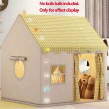 Christmas Decoration Deluxe Indoor Castle Tent Playhouse - Spacious, Colorful, - Perfect Holiday, And Christmas Gift For Home Use - Multicolor - View 12