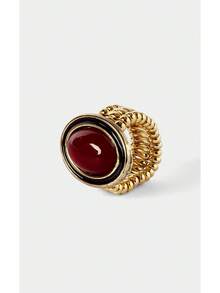 Noxbound A Stylish, Simple And Beautiful Bohemian Vacation Style Elastic Line Ring - geometric pattern - View 2