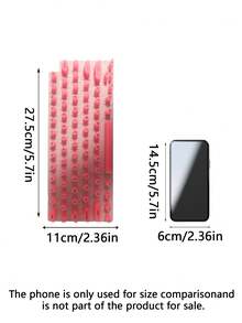 Silicone Pad For Typing With Long Nails, Special For Nail Art; Silicone Nail‑Art Keyboard Cover For Laptops - View 3