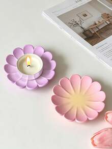 Flower Petal Silicone Mold, DIY Plaster Aroma Diffuser Tray Mold For Resin Epoxy Jewelry Dish Trinket Tray Ornament Craft Making - flower - View 6