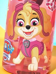 SHEIN | PAW Patrol 16盎司/500毫升卡通圖案水壺，附矽膠吸管與防漏蓋，適合旅行、觀光與學校使用，Tritan材質，返校季 - 紅色 - 查看 5
