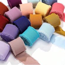 3件組 3.8cm*490cm 聚酯纖維禮品包裝緞帶，烘焙蛋糕緞帶，DIY手工緞帶，花束緞帶，適用於派對、生日、婚禮紀念品、新年裝飾與情人節 - 聖誕3 - 查看 4
