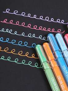 54/90/144 Color Acrylic Neutral Pen Gift Box 1.0mm Large Capacity Handheld Painting Manuscript Color Pen - Sets - View 11