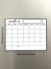 Bestselling Magnetic Fridge Stickers, Erasable Fridge Message Boards, Weekly Planners, Writable Magnetic Whiteboards For Refrigerators - Multicolor - View 8