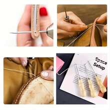 3pcs Multi-Functional Candle Making Piercing Tools - Round Hole Cone Hooks, Suitable For Silicone Molds, Shoes And Faux Repair - Punching Cone Three-piece Set - View 5