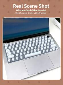 Silicone Pad For Typing With Long Nails, Special For Nail Art; Silicone Nail‑Art Keyboard Cover For Laptops - View 10
