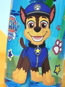 SHEIN | PAW Patrol 16盎司/500毫升卡通圖案水瓶，附矽膠吸管與防漏蓋，適合旅行、觀光與學校使用，Tritan材質，返校季 - 藍色 - 查看 7