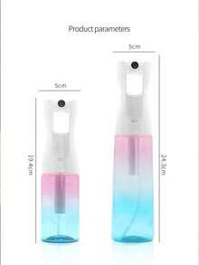 Gradient Color High Pressure Continuous Spray Bottle 200ml 300ml Automatic Air Pressure Ultra Fine Mist Hair Spray Bottle Portable Hair Styling Tool - View 4