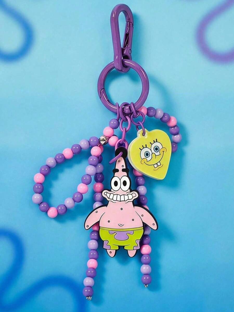 SpongeBob SquarePants | Joivida Keychain, Bag Decoration, Bag Hanger Chain - Multicolor - View 1