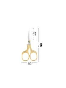 A Set Of Four Embroidered And Sewing Scissors - Retro Stainless Steel Precision Craftsmanship, Suitable For Cutting Fabrics And Threads - Essential Tools For Tailoring And Needlework. - multicolor - View 3