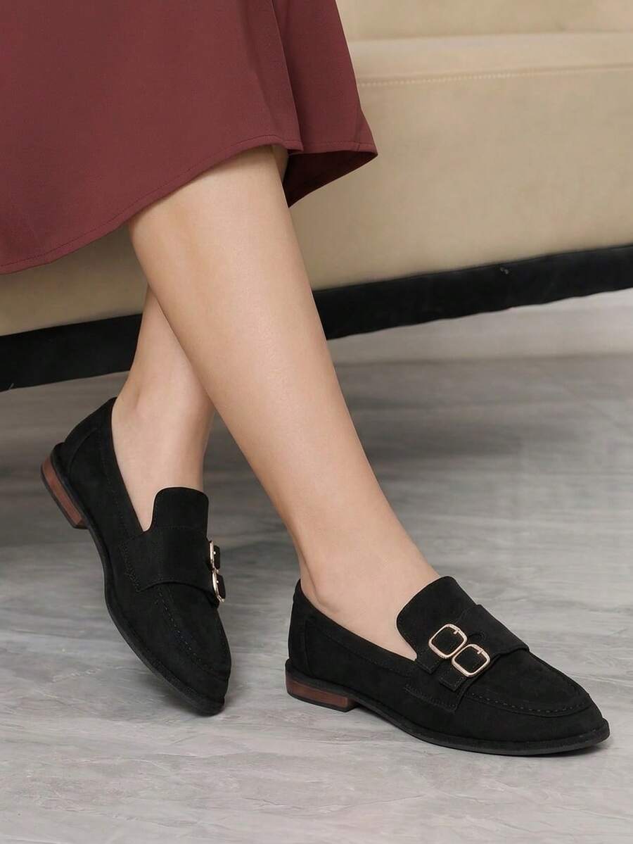 Sleekvia Women's Fashion Commuter Shoes - Black - View 1