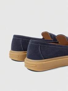 Sleekvia Commuter Flat Shoes - Navy Blue - View 9