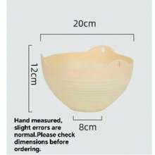 Balcony Potted Resin Plastic Flower Pot Hanging Pot Hanging Orchid Flower Pot Hanging Flower Pot With Hanging Chain - multicolor - View 2