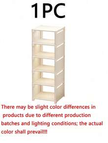 1 Pack Multi-Layer Shoe Rack With Curtain & Drawers, Household Large Capacity Curtained Shoe Storage Cabinet, Dustproof Shoe Display Organizer For Indoor Doorway, Ideal Home Storage And Holiday Gift - Multicolor - View 8