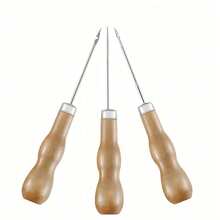3pcs Multi-Functional Candle Making Piercing Tools - Round Hole Cone Hooks, Suitable For Silicone Molds, Shoes And Faux Repair - Punching Cone Three-piece Set - View 7