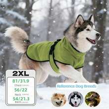 BJAYPET 保暖连帽宠物卫衣，加厚保暖狗狗衣服，纯色，适合小型/中型/大型犬（四脚衣服请参考背长） - 彩色 - 查看 41