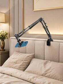 Bed Tablet Holder, Adjustable Long Arm Phone Clamp, Suitable For Desk Bedside Bed Edge, Foldable Floating Slouchy Bracket, Suitable For Recording Live Streaming, Compatible With Pro Mini Kindle Switch 4-13 Inch Devices - Multicolor - View 14