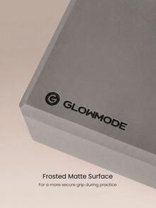 GLOWMODE Zen Fold 柔軟輕量雙面防滑可折疊瑜伽磚，適合工作室、健身房與日常運動穿著 - 灰色 - 查看 3