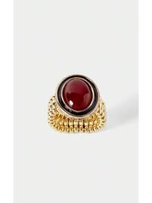 Noxbound A Stylish, Simple And Beautiful Bohemian Vacation Style Elastic Line Ring - geometric pattern - View 3