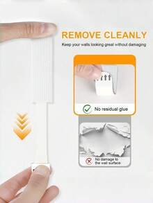 12PCS Removable Picture Hanging Strips Adhesive Replacement For Frame Outlet Remote Hook Damage Free Reusable Home Bathroom Hanging Tool - 1.6*4.6 - View 5