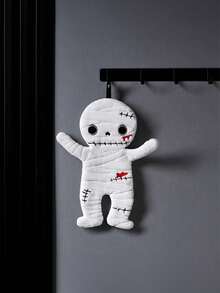 Muroi Mono Cute Mummy Hand Towel, Halloween Decorative Hanging Towel, Ultra Soft Absorbent Towel For Bathroom, Kitchen, Home Decor, Funny Spooky Design - multicolor - View 6
