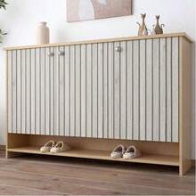 Gray Wood Grain Peel And Stick Wallpaper, Waterproof Removable Self-Adhesive Wood Wall Sticker For Cabinet, Bedroom, Living Room & Bathroom Decor,Width 45cm/17.72inch, Optional Length - multicolor - View 8