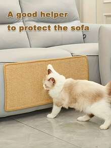 1 Piece Cat Scratch Pad, Sisal Cat Scratching Mat, Scratch Mat, Pet Furniture Accessory For Protecting Carpets And Sofas, Modern Pet Accessory, Durable Pet Supplies - various - View 6