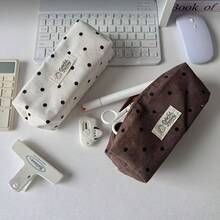 1pc Pencil Case, Suitable For 4 Seasons, Ins Large Capacity Student Stationery Storage Bag, Pencil Case Bag, Handheld Makeup Bag, Pencil Case Bag, Suitable For Desktop Accessories, Suitable For Travel, Cosmetics, Stationery Storage - multicolor - View 7