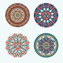 Heat Resistant Tea Mat, Coaster, Insulation Mat, Dining Table Mat, Plate Mat - Multicolor - View 4