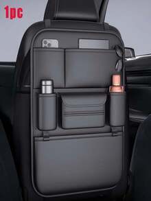 Bolsa de almacenamiento para coche, bolsa colgante de almacenamiento para el respaldo del asiento del coche, caja de pañuelos para el coche, estante de almacenamiento para el respaldo del coche - Multicolor - Ver 4
