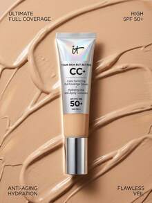 IT Cosmetics CC+ Cream Full-Coverage Foundation SPF50 Medium 32 Ml - Medium - View 1