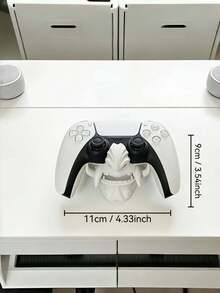 Devil Mask Game Controller Holder, Fangs Design Desktop Stand For Controller, Unique Game Accessory, Desktop Ornament, Gift For Gamers & Horror Movie Fans For Christmas, Birthday, Valentine's Day & Back-To-School - View 4
