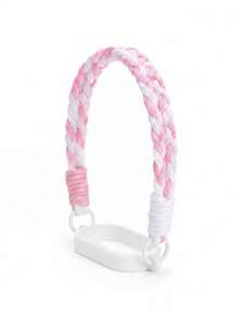 1Pc Double‑Layer Portable Handle Strap, Color‑Block Water Bottle Lanyard Accessory, Bottle Decor Ornament Fit For 20‑40oz Tumbler, For Gym, Camping And Outdoor Activities Use - Multicolor - View 14
