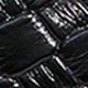 أسود تنقش PU