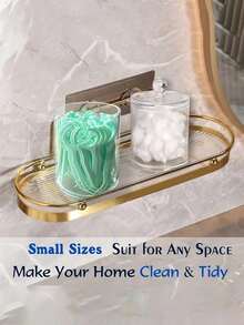1pc Large Capacity Plastic Cotton Swab Storage Box Lightweight Durable Easy Clean Space Saving Desktop Cosmetic Organizer Solid Color Storage Container For Vanity Table Bathroom Counter Bedroom Desk Home Organization Cosmetic Accessory Storage - View 2