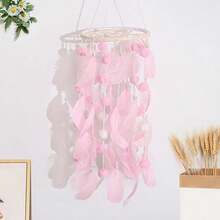 Large Dream Catchers With Natural Feathered Hanging Ornament For Living Room Home Decors And Giving (No Power) - multicolor - View 4