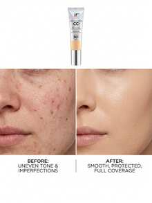IT Cosmetics CC+ Cream Full-Coverage Foundation SPF50 Light Medium 32 Ml - Light Medium - View 2