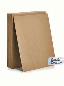 5 Lembar Karton Buku 1mm Ukuran A4/A5, Karton Jilid, Karton Chipboard, Karton Buku Desainer Putih/Kraft/Abu-abu 45pt, Lembaran Karton Chipboard Tugas Berat, Perlengkapan Penjilidan Buku untuk Sampul Buku, Scrapbooking & Pelapis Bingkai Foto - MultiWarna - View 1